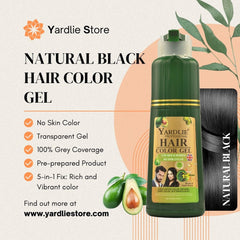 Yardlie Natural Black Hair Color Gel 200ml