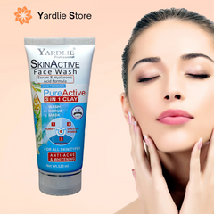 Yardlie Professional Skin Active Face Wash UK Based Formula 120ml